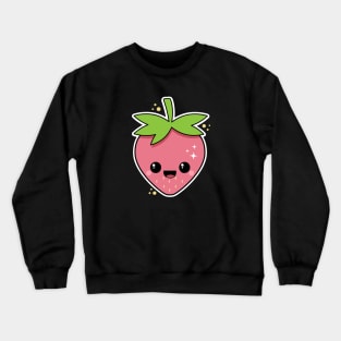Kawaii Strawberry Crewneck Sweatshirt